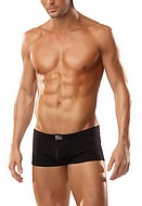 Boxer shorts with low rise